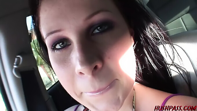 Busty Gianna Michaels Gives A Blowjob In The Back Of A Van