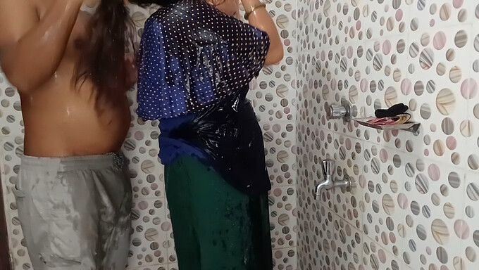 Bangladeshi Boro Tits Girls Enjoys A Hot Shower With Her Partner