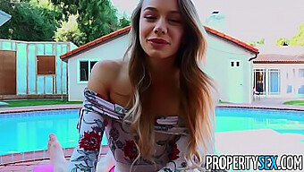 Pussy Licking And Cumshot Action In This Property Sex Video