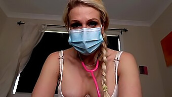 Latex-Clad Doctor Mommy Roleplays With Jessie Lee Pierce