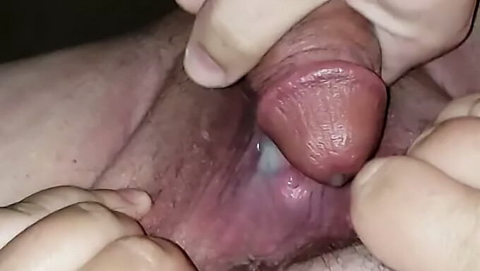 Cumshot On Big Cocked Beauty With Big Tits